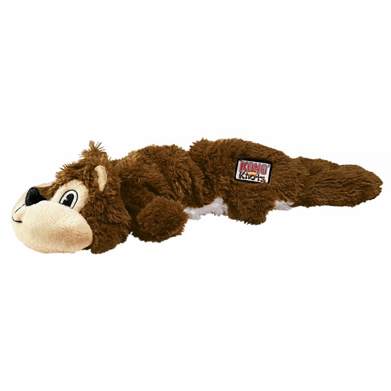 KONG Scrunch Knots Squirrel|Small|Large