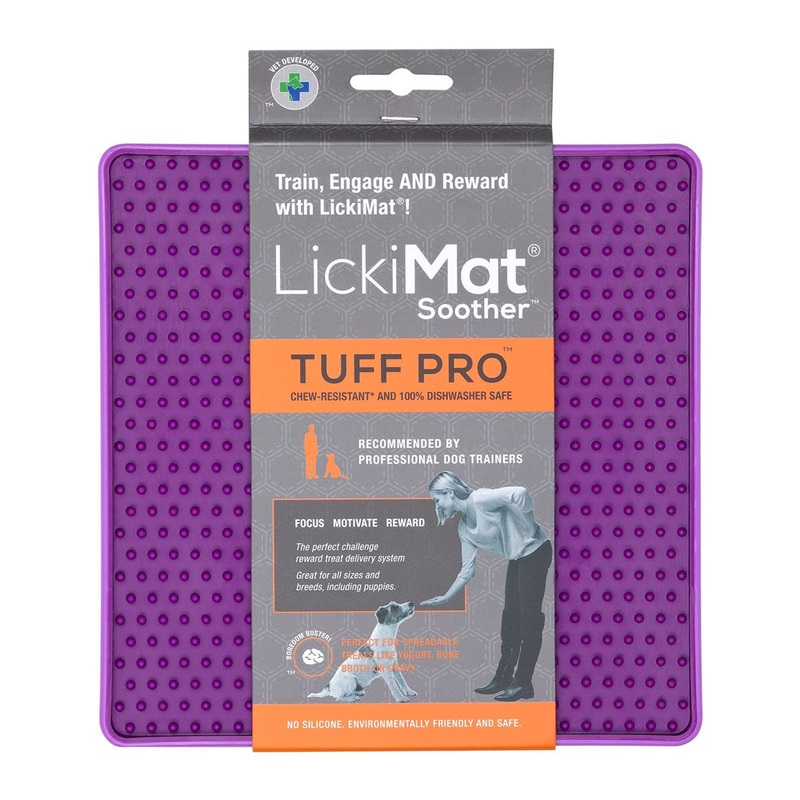 LickiMat Tuff Pro Soother|Green|Orange|Blue|Purple