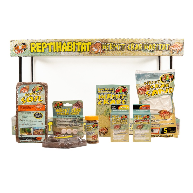Zoo Med ReptiHabitat Terrarium Kit – Hermit Crab 10 Gallons