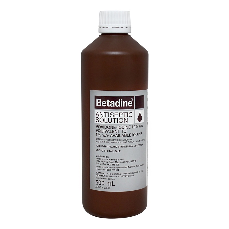 Betadine Antiseptic Solution|15mL|500mL