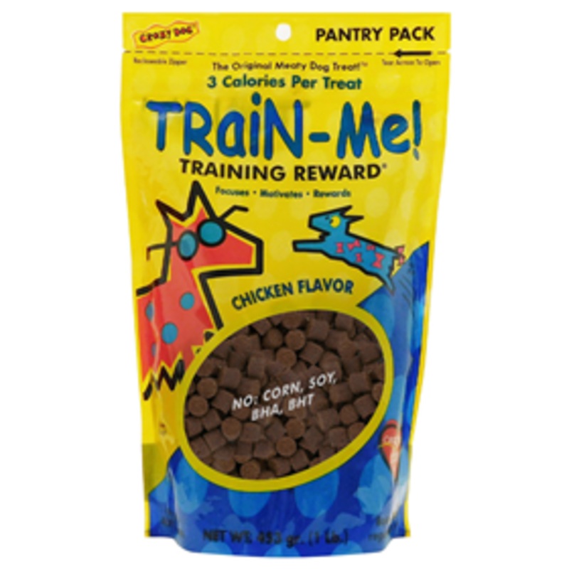 Crazy Pet TRaiN-Me! Training Dog Treats Chicken