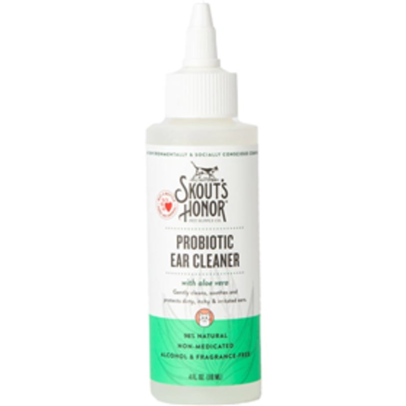 Skout’s Honor Probiotic Ear Cleaner for Cats 4 oz