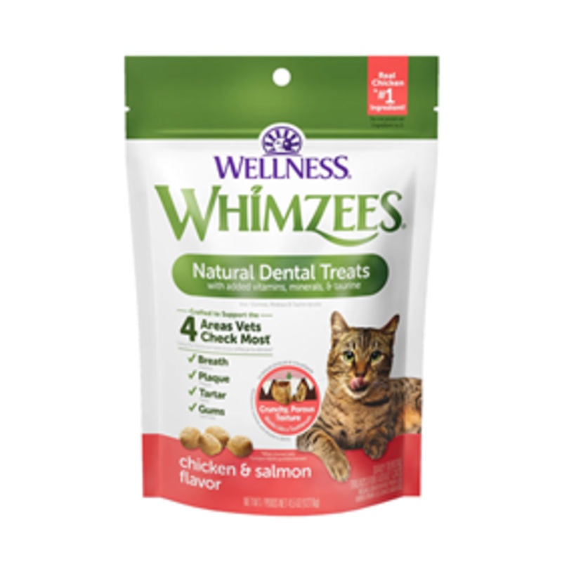 Whimzee Cat Dental Treats Chicken and Salmon