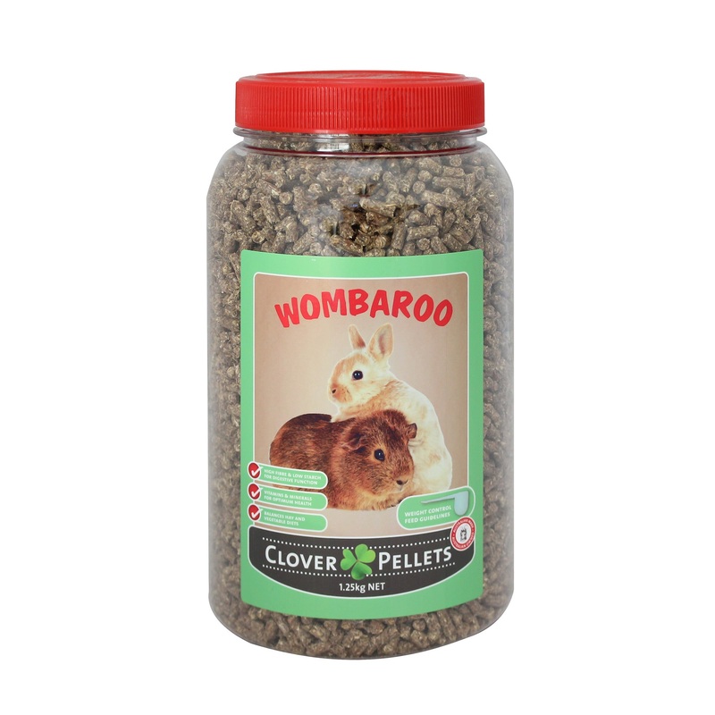 Wombaroo Clover Pellets 1.25kg
