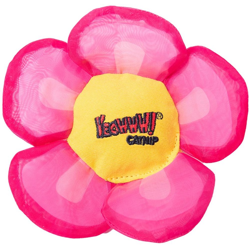 Yeowww! Catnip Daisy’s Flower Tops Pink