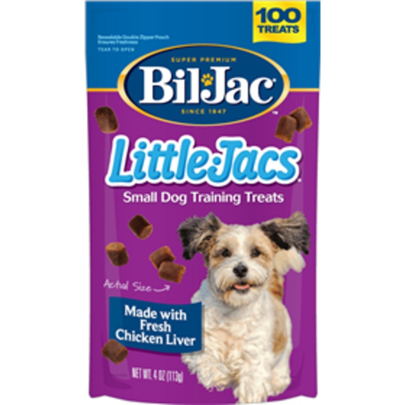 Bil-Jac Little-Jacs Liver Treats for Small Dogs is a healthy treat for your perfect lil dog.