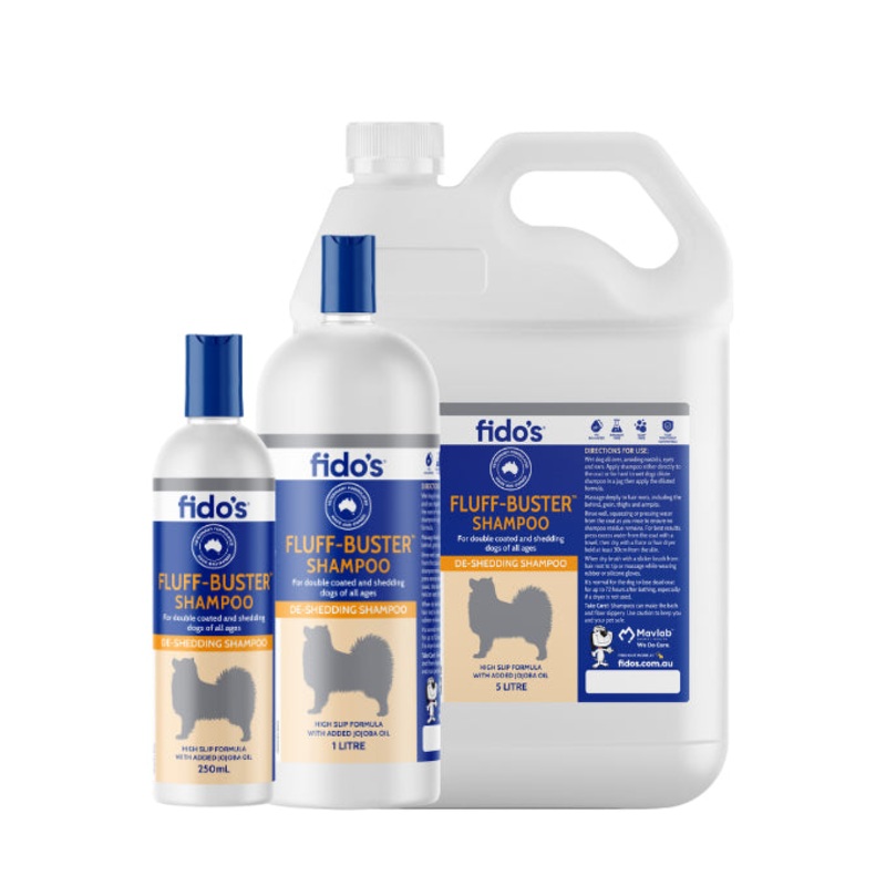 Fido’s Fluff-Buster Shampoo|250mL|1Litre|5Litres