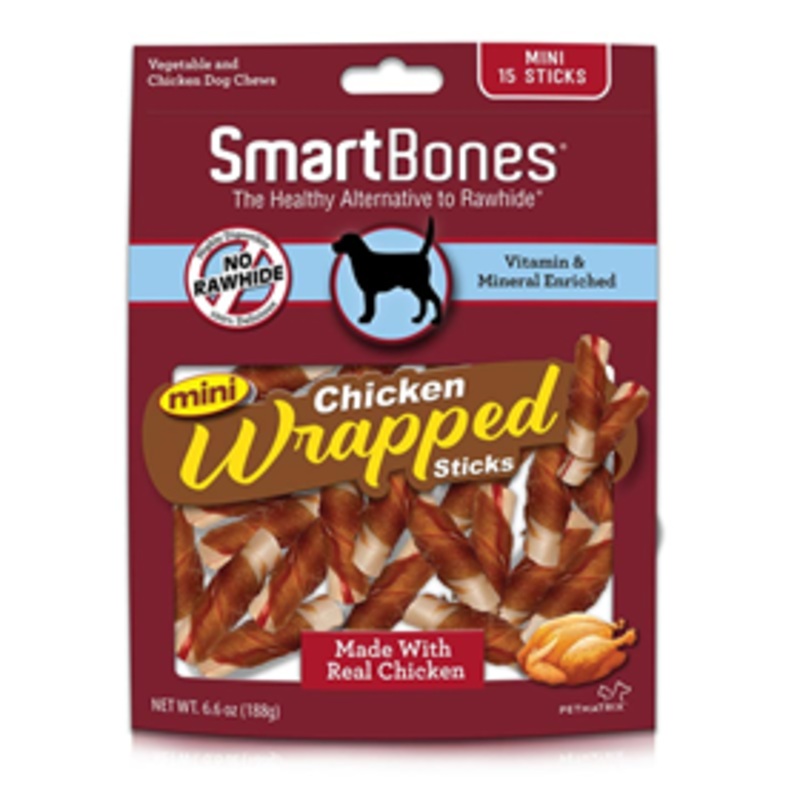 SmartBone Chicken Wrapped Sticks with Vegetable 15pk