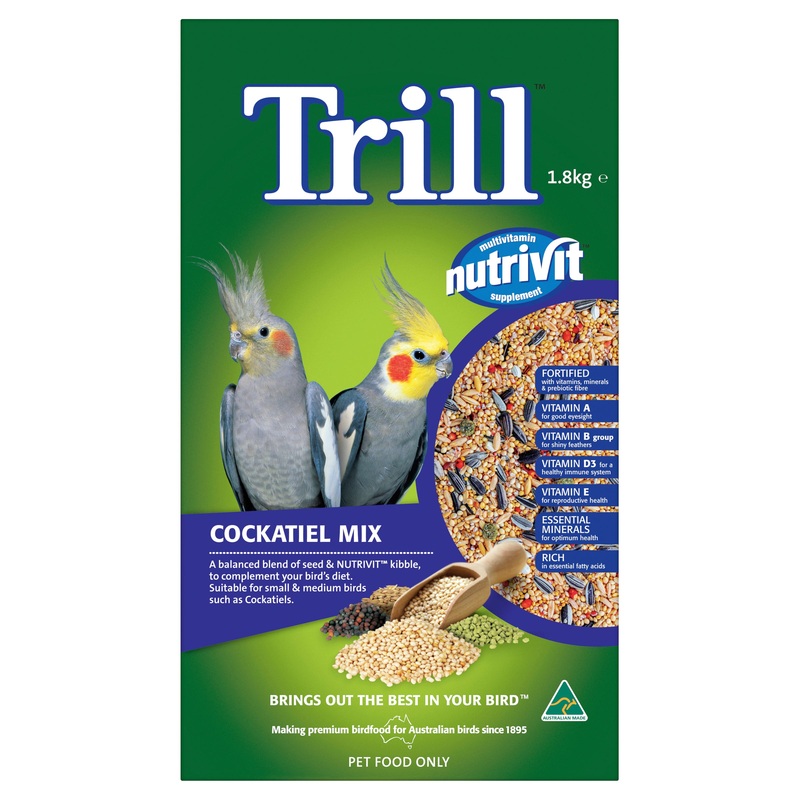 Trill Cockatiel Mix|1.8kg|10kg