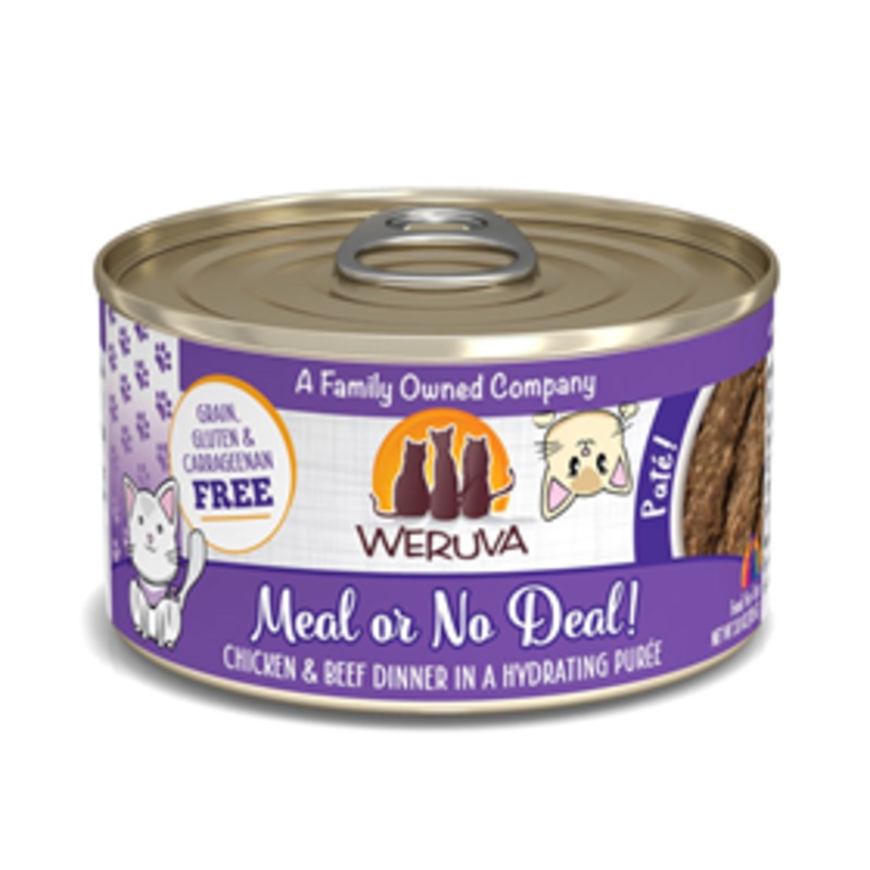 WERUVA Meal or No Deal! Chicken & Beef Dinner in a Hydrating Pure 3.0 oz.