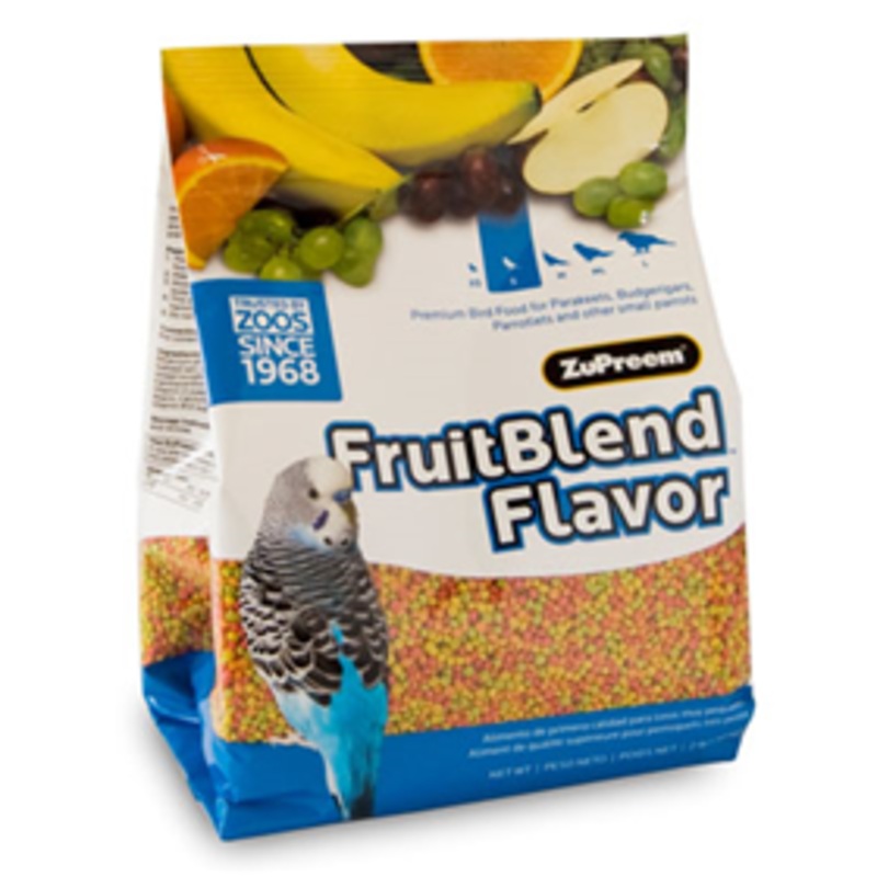 Zupreem  FruitBlend  Premium Bird Food for Small Birds 2 lbs.