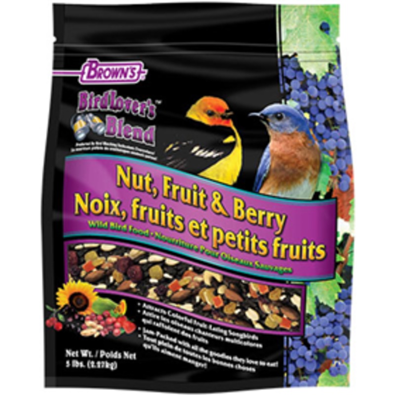 FM Brown’s Bird Lovers Blend Nut, Fruit & Berry 5 lb.