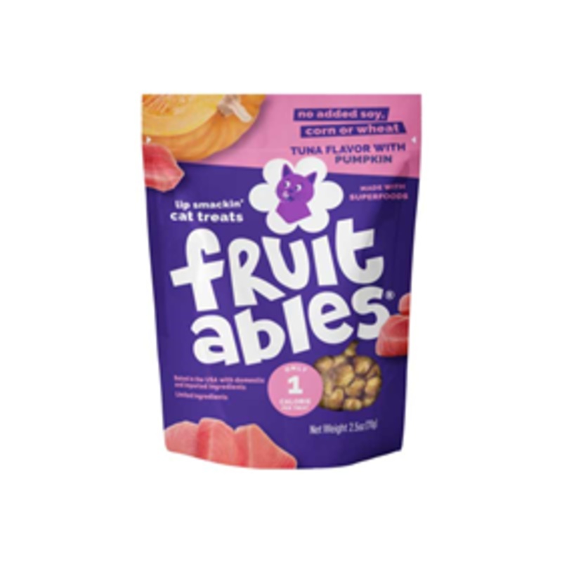 Fruitables Tuna & Pumpkin Cat Treats 2.5oz
