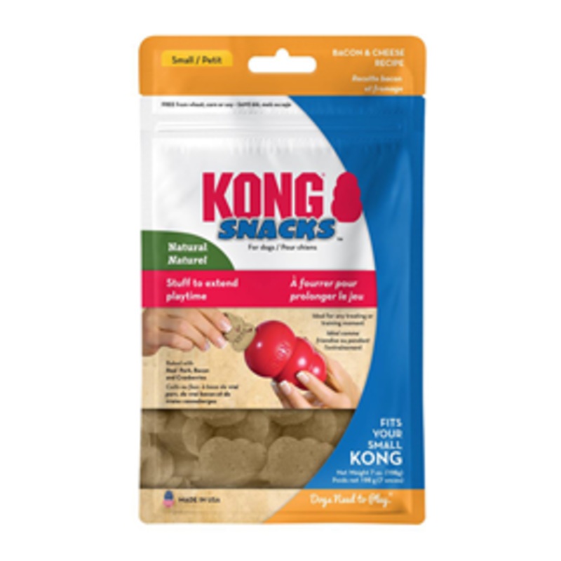 KONG Snacks Bacon & Cheese Recipe Dog Treats