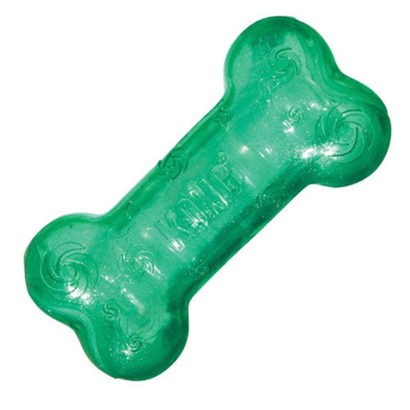 KONG Squeezz Crackle Bone|Large