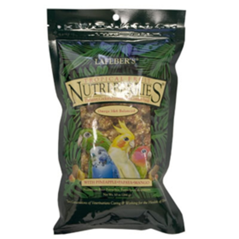 Lafeber’s Tropical Fruit Nutri Berries Cockatiel 10 oz.
