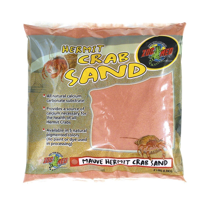 Zoo Med Hermit Crab Sand – Mauve 2 Pound