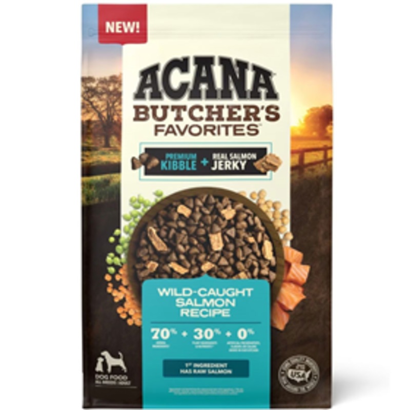 ACANA Butchers Favorites Wild Caught Salmon Recipe Dry Dog Food