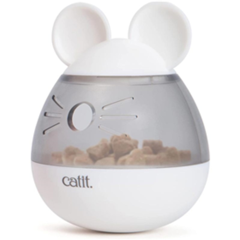 Catit PIXI Treat Dispenser White Mouse
