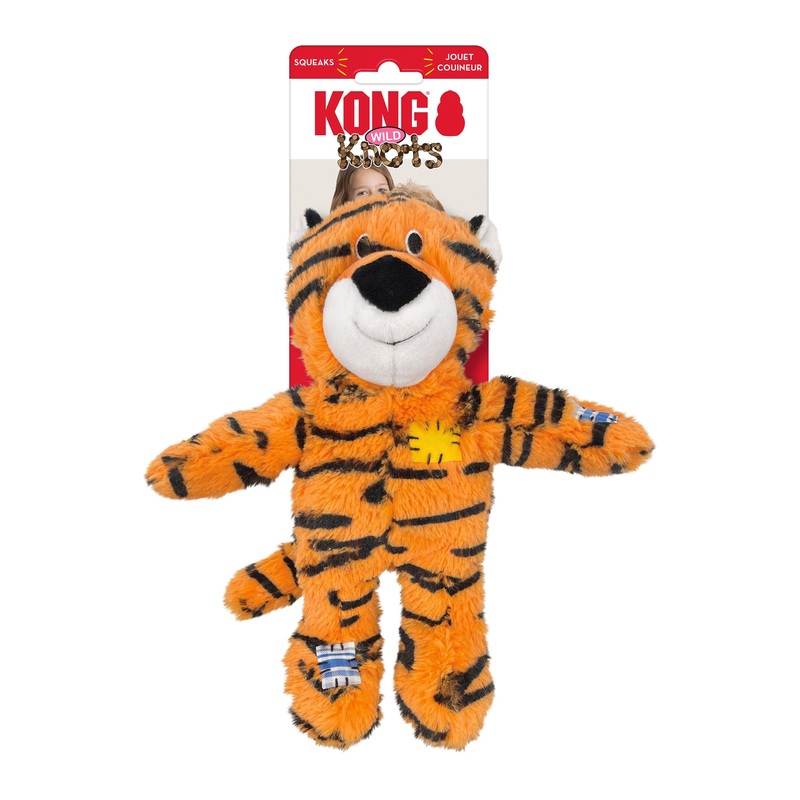 KONG Wild Knots Tiger|Small/Medium|Medium/Large