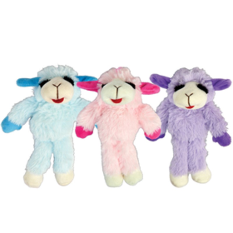 Multipet Floppy Lamb Chop Plush Dog Toy