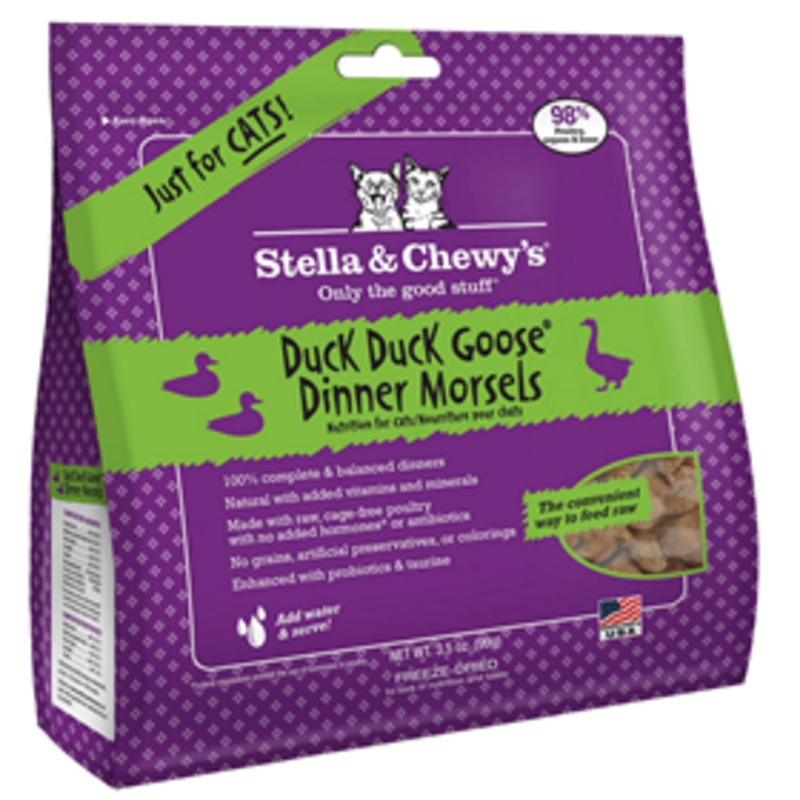Stella & Chewy’s Duck Duck Goose Dinner Morsels 3.5 oz.
