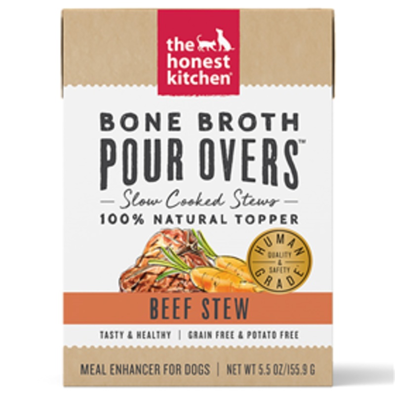 The Honest Kitchen Bone Broth Pour Overs Beef Stew 5.5 oz.