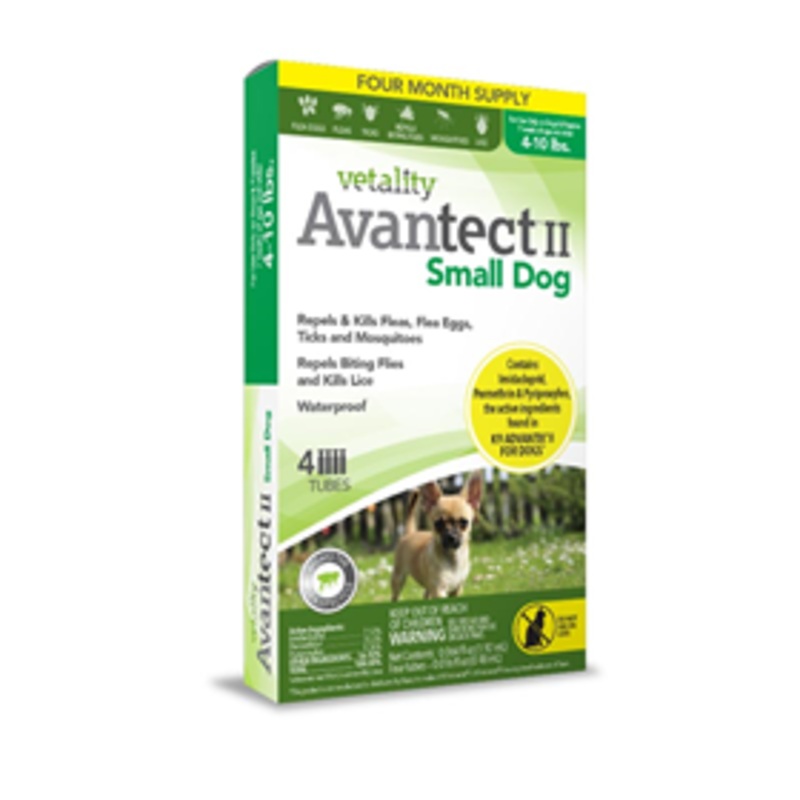 Vetality Avantect II Flea & Tick Topical Protection for Dogs
