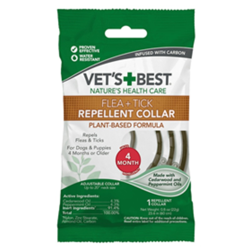 Vets + Best Flea + Tick Repellant Collar for Dogs & Puppies