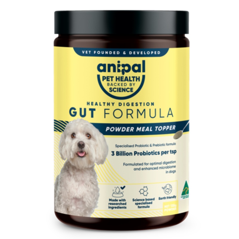 Anipal Dog Gut Formula Powder Meal Topper 135g