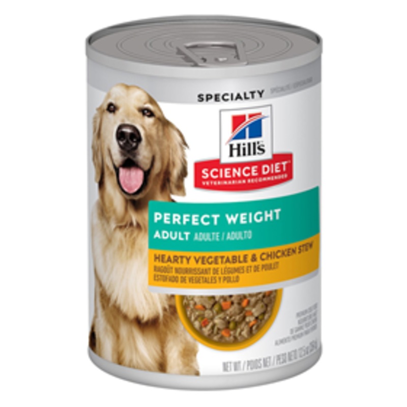 Hill’s Science Diet Adult Perfect Weight Chicken & Vegetable Stew 12.5 oz