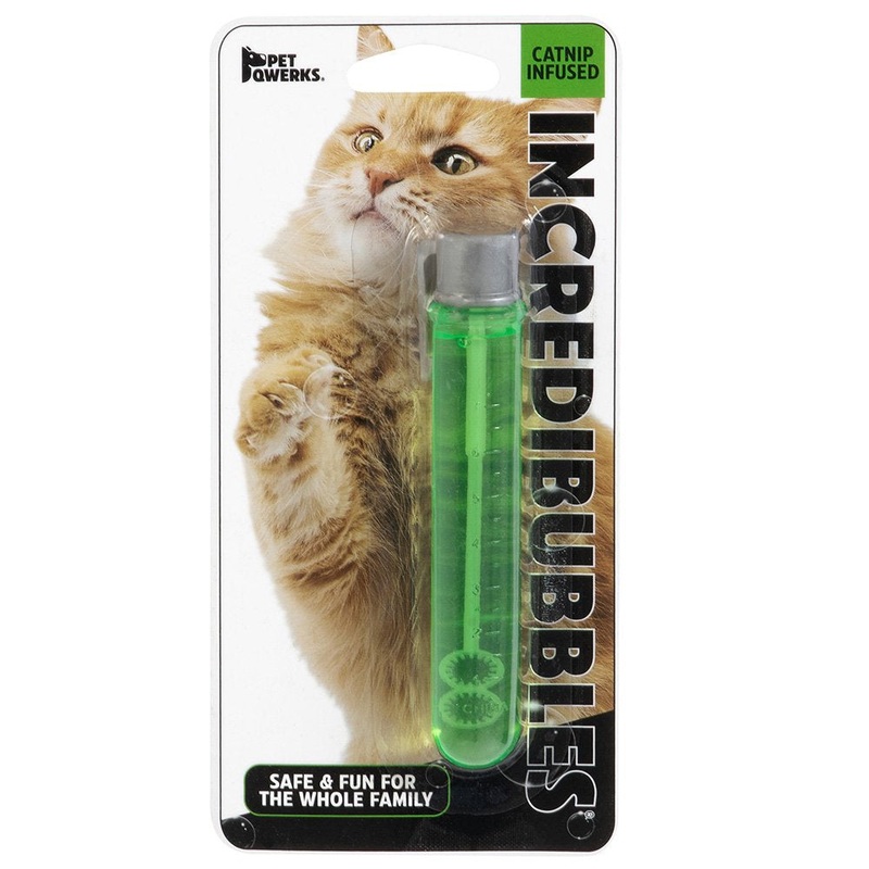 PetQwerks IncrediBUBBLES 25mL – Catnip Flavour
