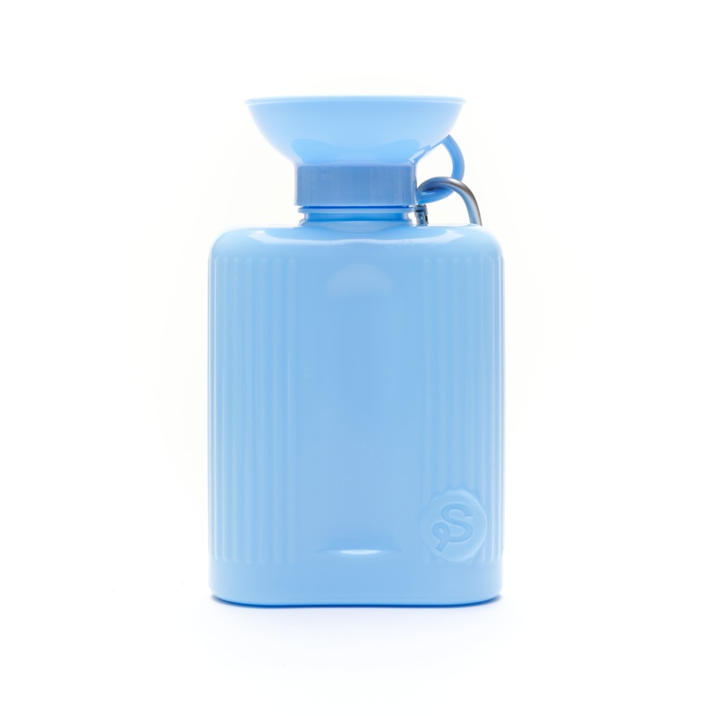 Springer Pets Growler Dog Travel Bottle Sky Blue 1.3L