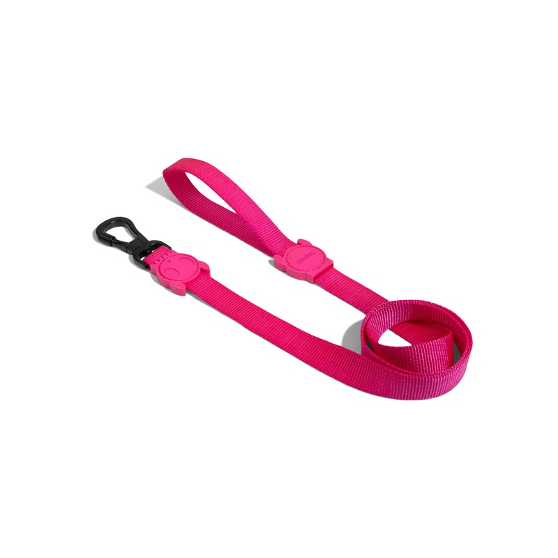 Zee Dog Pink LED Dog Lead|Small|Large