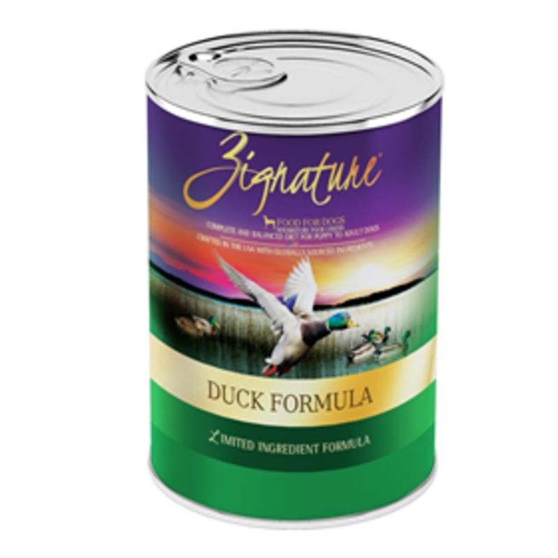 Zignature Duck Limited Ingredient Formula Dog Food 13 oz.