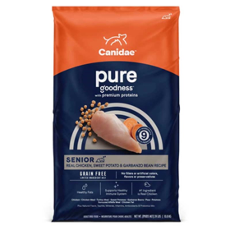 Canidae PURE Senior Real Chicken, Sweet Potato & Garbanzo Bean Recipe