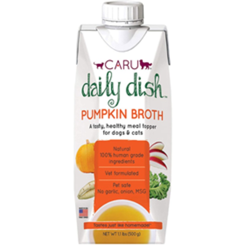 CARU Daily Dish Pumpkin Broth for Dogs & Cats