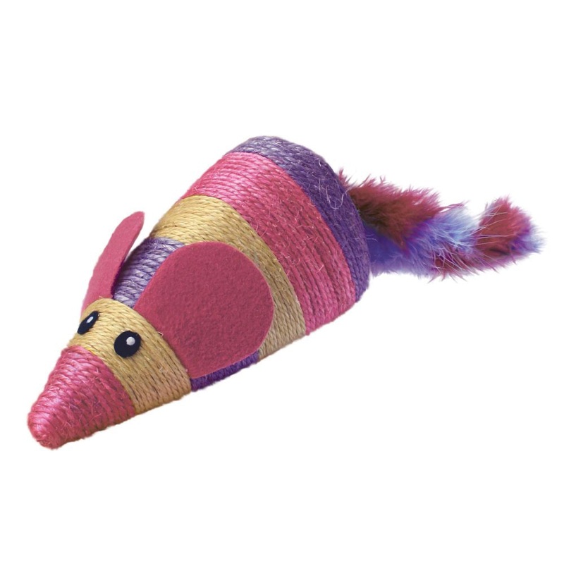 KONG Wrangler Scratch Mouse