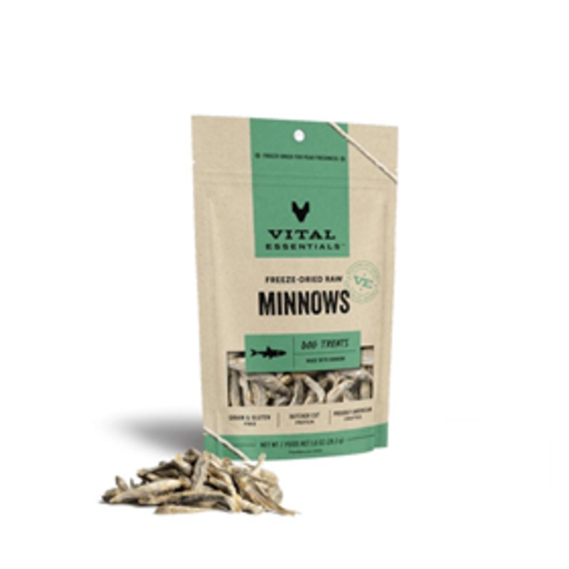 Vital Essentials Freeze-Dried Raw Minnows Dog Treats