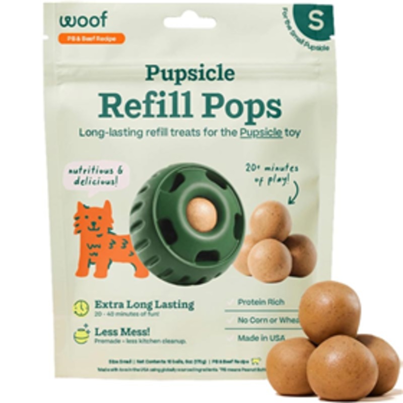 Woof Pupsicle Pops Beef Recipe 2 pack
