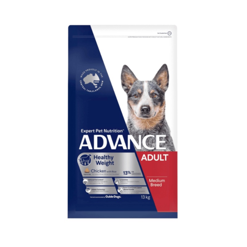 Advance Weight Control Medium Breed Chicken with Rice Adult Dog Dry Food