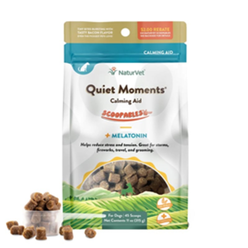 NaturVet Scoopables Quiet Moments Calming Aid for Dogs 11 oz.