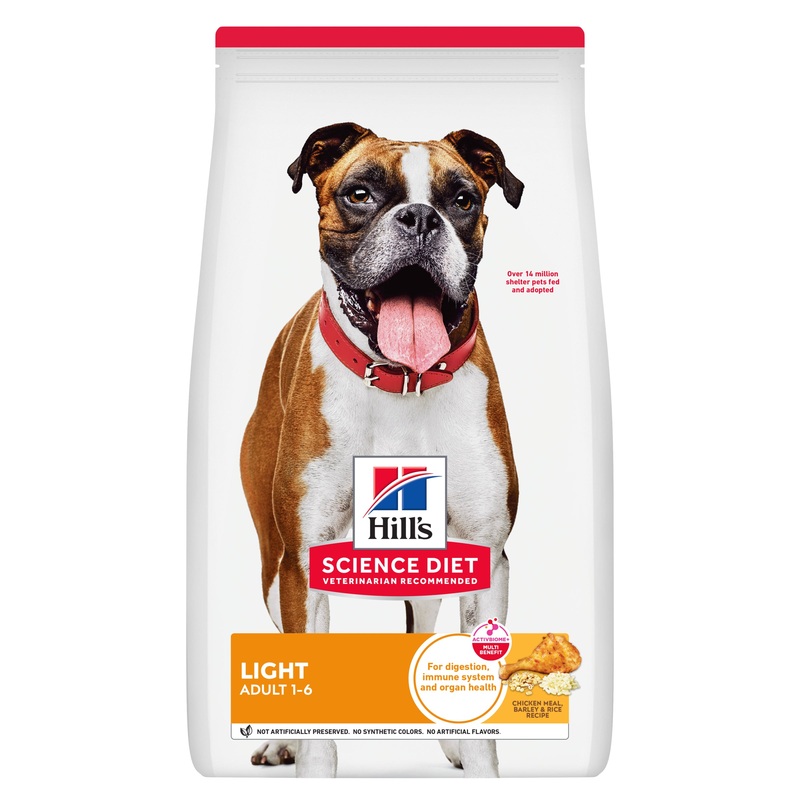 Hill’s Science Diet Adult Light Dry Dog Food 12kg