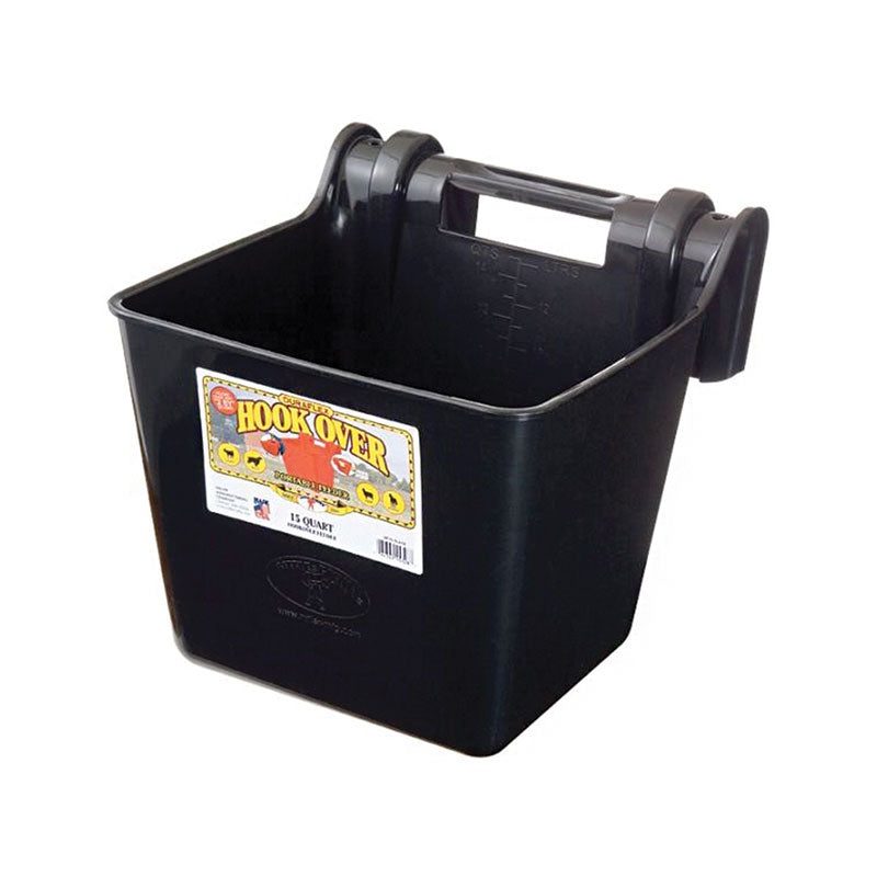 Hook Over Feed Bucket|Black|Blue|Green|Red