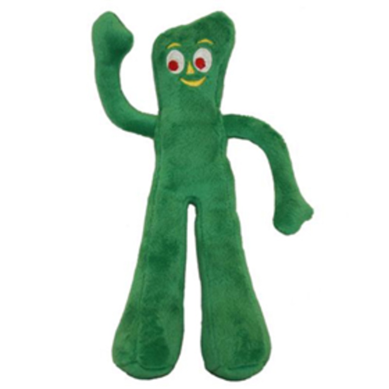 Multipet Gumby Plush Dog Toy, 9