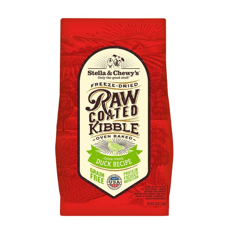 Stella & Chewy’s Raw Coated Kibble Cage Free Duck Recipe Dry Dog Food