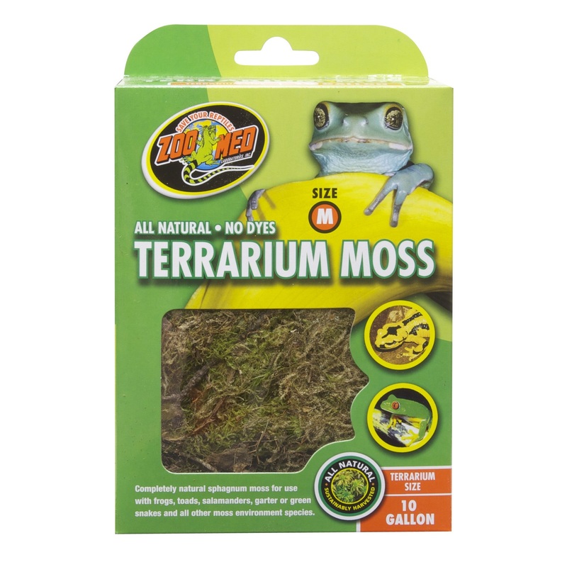 Zoo Med Terrarium Moss – 10 Gallons