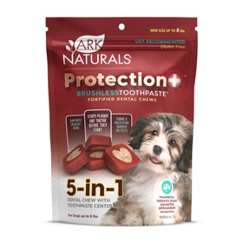Ark Naturals Protection+ Brushless Toothpaste Fortified Dental Chews