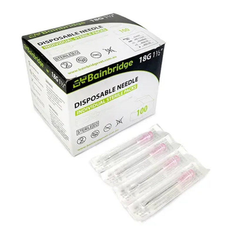 Bainbridge Disposable Needles  – Box of 100