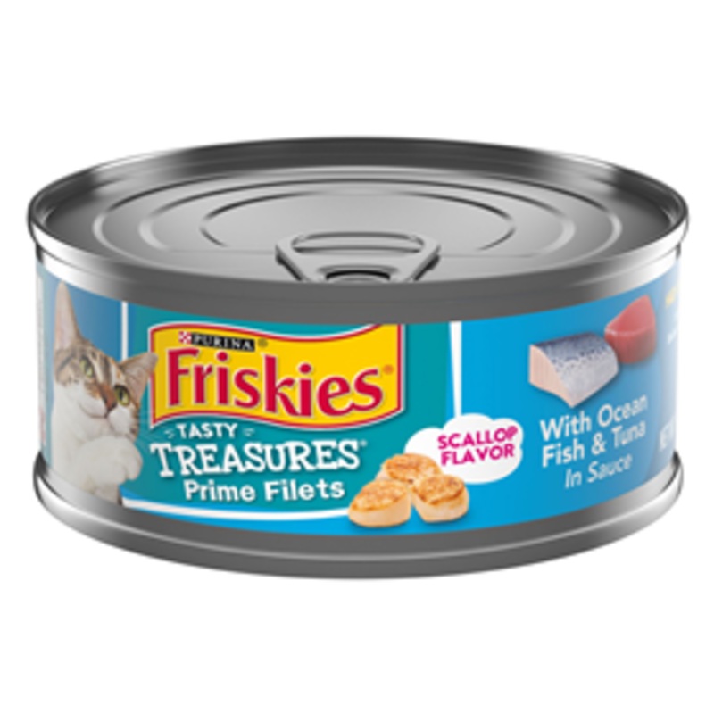Friskies Tasty Treasures Prime Filets With Ocean Fish & Tuna